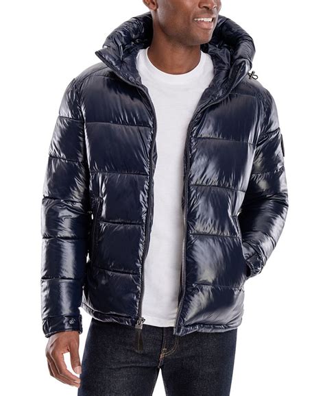 michael kors jacket mens puffer|michael kors men's suit jacket.